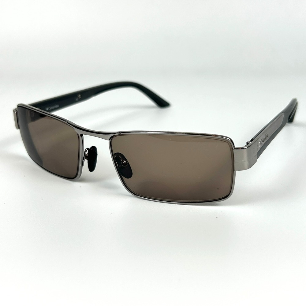 Columbia Talus C03 Unisex Adults Eyeglasses Frame Silver Full Rim 57-17-135 mm